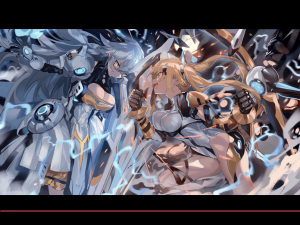 銀翼の美少女兵器と世界を救え！ 引っ張って離すスリングシューティングアクションが超本格的！戦姫ストライク